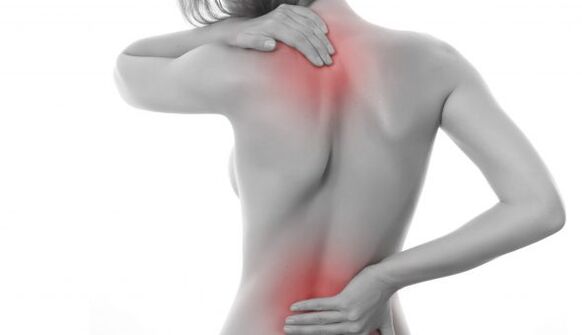 Dor por osteocondrose