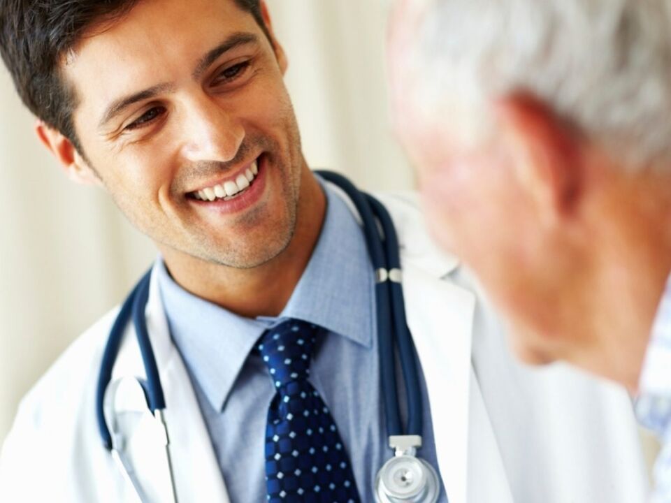 Consulta cun médico para osteocondrose