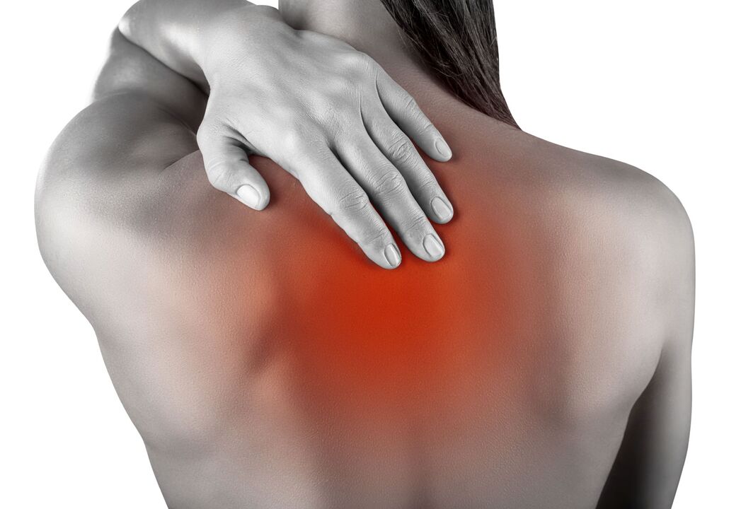 Dor de costas por osteocondrose