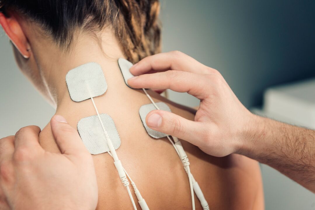 Electroforese para o tratamento da osteocondrose cervical