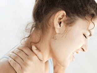 Dor no pescozo con osteocondrose